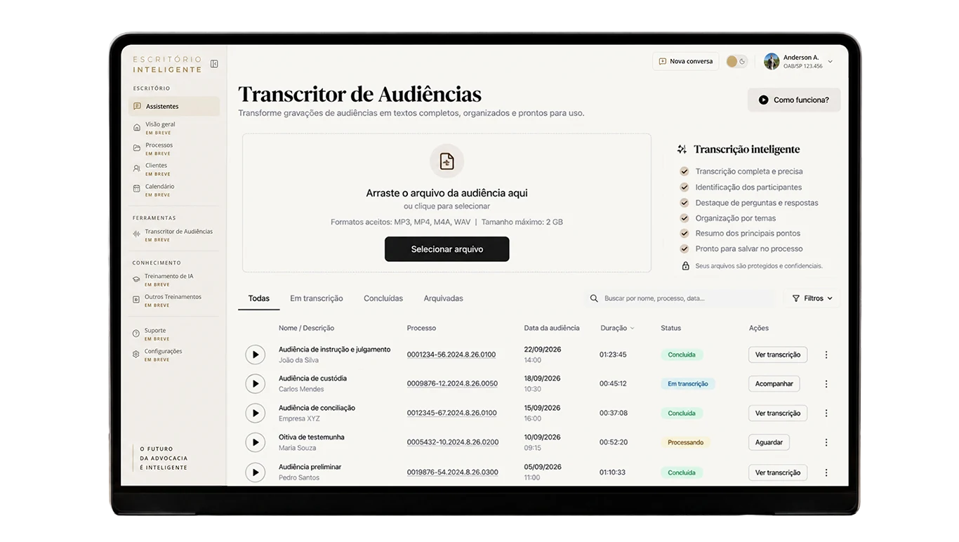 Preview da plataforma: Conhecimento conectado